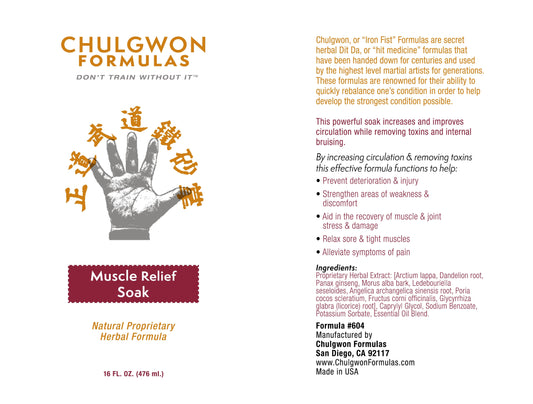 Muscle Relief Soak/Muscle and Joint Soak- Recovery and Replenish